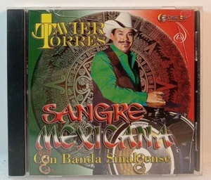 JAVIER TORRES - CON BANDA SINALOENSE - SANGRE MEXICANA - CD Nuevo *493* - Picture 1 of 3