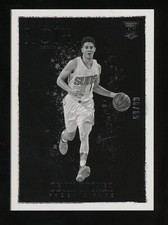 2015-16 Panini Noir Black & White #81 Devin Booker Suns RC Rookie 58/99