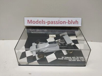 De Tomaso 505/38 Ford Frank Williams Racing Team 1970 1/43 Minichamps - Photo 1/4
