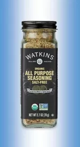 WATKINS ORGANIC ALL PURPOSE SEASONING SALT FREE - Picture 1 of 1