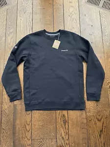 Patagonia Fitz Roy Icon Uprisal Crew Sweatshirt Men’s M / Womens L Black NWT - Picture 1 of 9