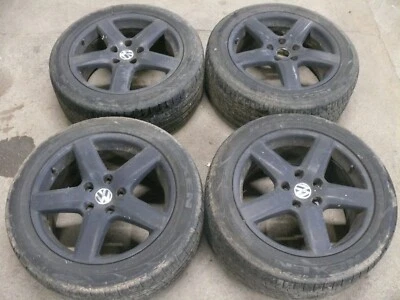 Rad Komplett Räder Radsatz Sommer Reifen Alu Felge 19 Zoll VW Touareg II 2 7P - Bild 1 von 4