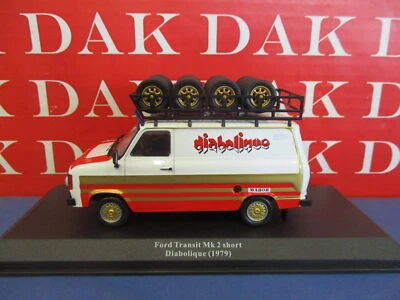 Die cast 1/43 Modellino Furgone Ford Transit Mk.II Team Rally Diabolique 1979 - Immagine 1 di 4