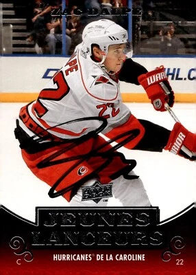 Zac Dalpe - Signed 2010-11 Jeunes Lanceurs French Young Guns Rookie Card #212 - Image 1 of 2