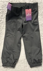 New NWT Softball Pants Rip It 4-Way Stretch Softball Pants Girls XL New Gray - Picture 1 of 3