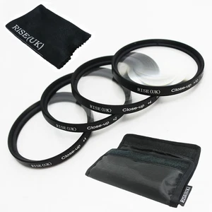 RISE(UK) 58mm Macro Close-Up +1 +2 +4 +10 Lens Filter Kit for Nikon Camer Sony - Picture 1 of 9