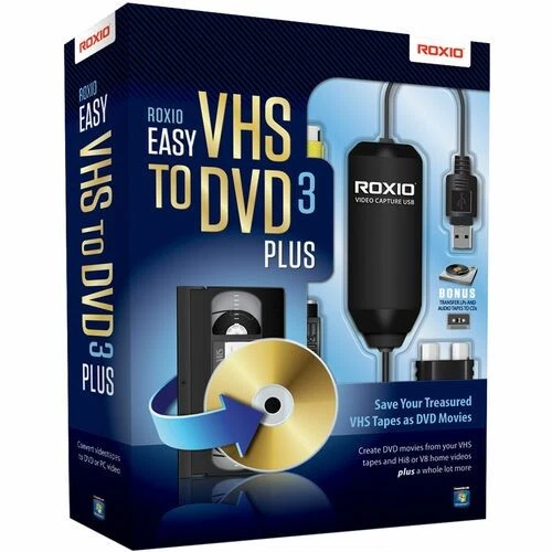 Roxio Easy VHS to DVD v.3.0 Plus - Complete Product - 1 User - Standard - Image 1 of 1