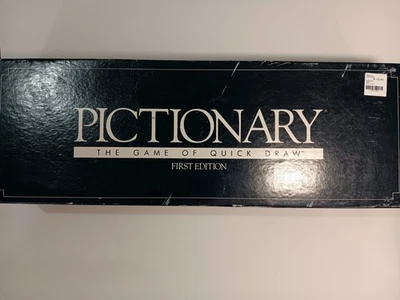 1985 Pictionary First Edition Board Game – Complete Set (The Game of Quick Draw) - Image 1 of 3