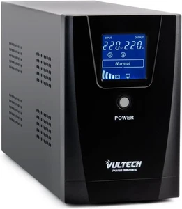 Vultech UPS 1000VA 800W Netzteil mit reiner Sinuswelle B-WARE - Bild 1 von 8