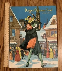 Dickens’ Christmas Carol 1961 VINTAGE Editor Van B Hooper Ideals Publishing HC - Bild 1 von 12
