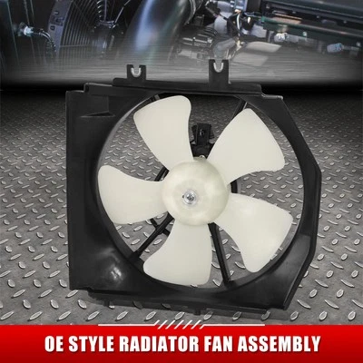 For 95-98 Mazda Protege 1.5L 4Cyl Engine OE Style Radiator Cooling Fan Assembly - Image 1 of 4