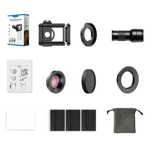 Capture Intricate Details with 6X Telephoto Macro Lens Kit for All Smartphones - Zdjęcie 1 z 23