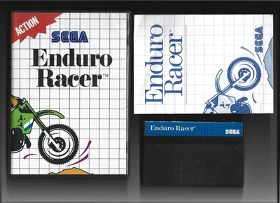 Sega Master System ENDURO RACER Re-Release w/Cartridge, Instructions, Box (CIB) - Image 1 of 4
