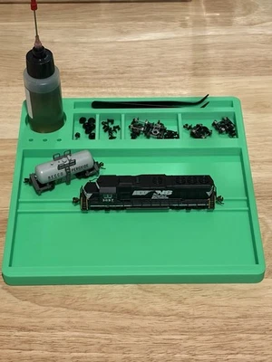 Placa de construcción de tren a escala N, placa de configuración, estación de trabajo, modelismo ferroviario Foto 1 de 3