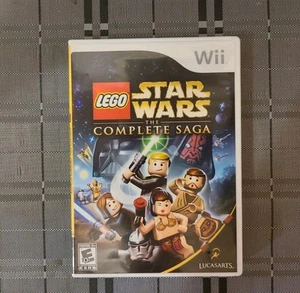 LEGO Star Wars: The Complete Saga (Wii, Video Game) Like New Used NM Condition - Picture 1 of 2