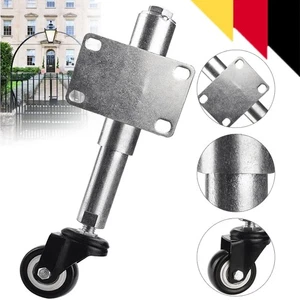 2 Zoll Torrolle Gefedert Stützrolle Gartentür Tor-Stützrad Torlaufrolle 60KG DE - Bild 1 von 15