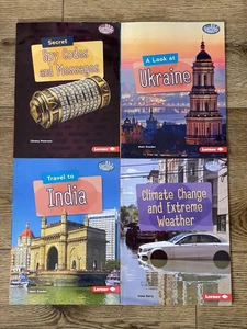 Lot de 4 (Searchlight - Livres de poche) (3ème-4ème année) - Publications Lerner - Photo 1/12