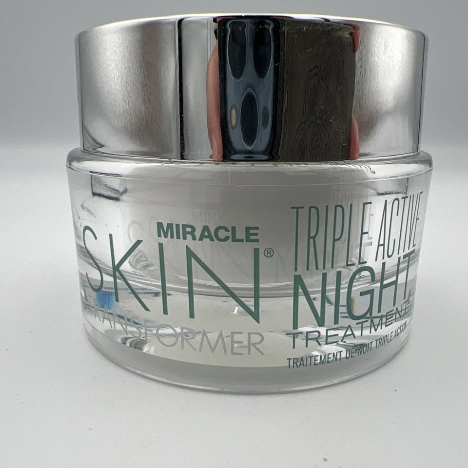 MIRACLE SKIN Transformer Triple Activo Tratamiento Nocturno Reponer, Revertir, Revit Foto 1 de 4
