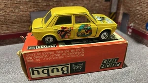 buby fiat 128 1/43 made in argentina rara e vecchia versione prima scatola con dettagli - Foto 1 di 4