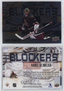 2022-23 Upper Deck Allure Blockers Karel Vejmelka #BL-26