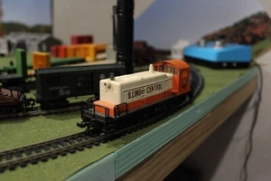 924089 HO Scale AHM Ilinois Central 1007 Dummy Locomotive no box - Bild 1 von 6