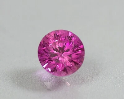 Pink Spinel. Lab Color 10.25 mm. 6.10 cts. New Cut Created For Diamonds. - Image 1 of 4