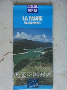carte  IGN bleue 3336 OT top 25 LA MURE VALBONNAIS  1992 edition 1 - Picture 1 of 1