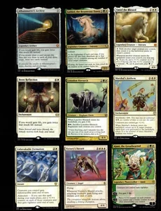 Majestic Unicorns-100 Card Commander Magic the Gathering Deck-MTG-Mythics-Rares - Picture 1 of 10