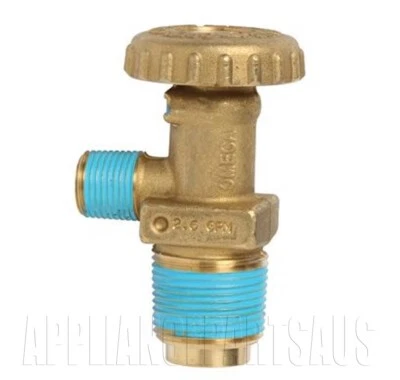 Forklift Cylinder Main (Service) Valve outlet to  LPG  Propane SERVICE TAP  - image 1 of 4