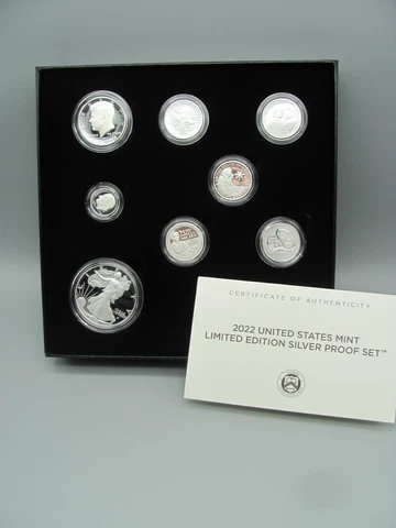 2022 United States Mint Limited Edition Silver Proof Set Cover