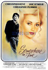 SOMEWHERE IN TIME CHRISTOPHER REEVE JANE SEYMOUR PROMOTIONAL ARTWORK PHOTO