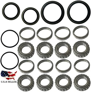 Front Wheel Bearings Seal Kit Polaris Sportsman Worker 335 400 500 1995 - 2004 - Bild 1 von 4
