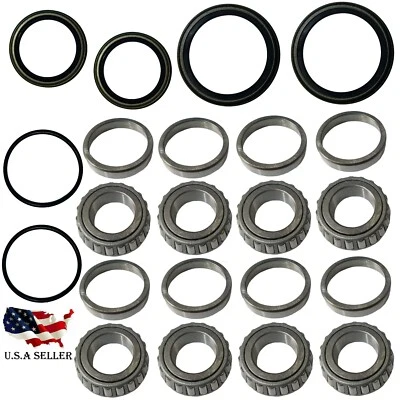 Front Wheel Bearings Seal Kit Polaris Sportsman Worker 335 400 500 1995 - 2004 - Image 1 of 4