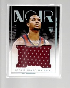 EVAN MOBLEY 2021-22 PANINI NOIR ROOKIE JERSEY CARD #RJM-EVM  /99