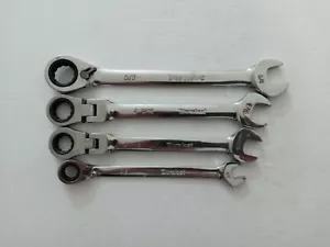4 Duralast Ratcheting Combination Wrenches - 3/8", 1/2", 9/16" and 5/8". - Picture 1 of 3