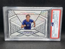2019-20 Panini Obsidian Soccer Vitreous Contra Federico Chiesa 5/8 Italy PSA 9
