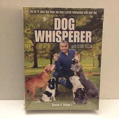 NEW Dog Whisperer with Cesar Millan Season 4 Volume 1 DVD Sealed - Image 1 of 3