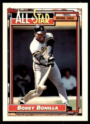 1992 Topps Bobby Bonilla B Baseball Cards #392 - Image 1 of 2