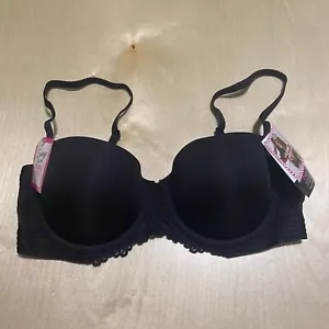 Maidenform Size 36B Women's Self Expressions Multiway Push-up Bra in Black - Picture 1 of 13