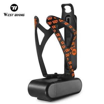 WEST BIKING MTB Road Bicycle Water Bottle Cage Holder Tire Lever Tool Box 3 In 1 - Image 1 of 4