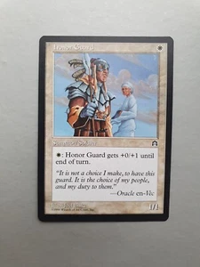 Honor Guard , MTG Stronghold (1998). Common White Creature NM - Picture 1 of 2