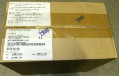 39M4586 42D0386 NEW SEALED IBM 73.4 GB 10 000 rpm 2 Gbps Fibre Channel DRIVE E-D - Image 1 of 3