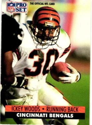 1991 Pro Set #467 Ickey Woods - Image 1 of 2