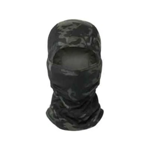 Dark Urban Camouflage Military Balaclava - Black/Grey/Olive Unisex and Unisize - Picture 1 of 5