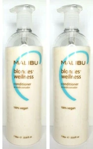 2 Malibu BLONDES WELLNESS CONDITIONER 33.8 oz Each (832) - Picture 1 of 1