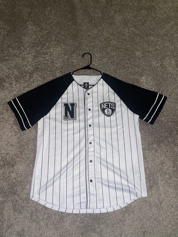 NBA Brooklyn nets Baseball Jersey Size Large Cover