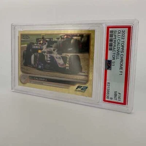 1/1 Superfractor Olli Caldwell #141 - 2022 Topps Chrome F1 - PSA 9 - Picture 1 of 4