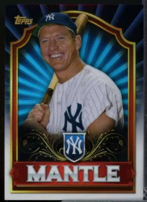 Mickey Mantle Card 2011 Topps Value Box Chrome Refractors #MBC1  - Image 1 of 2