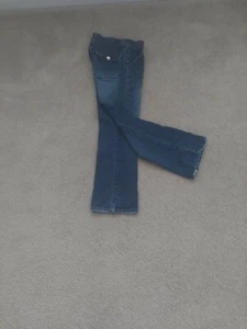 Basic Concepts blue Jeans For Girls. 4 pockets size 10 . Made in Guatemala.  - Picture 1 of 7