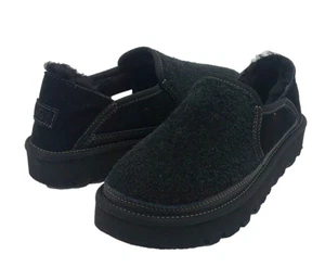 UGG HAYDEN MEN SLIP-ON SUEDE BLACK US 13 /UK 12 /EU 46 - Picture 1 of 6
